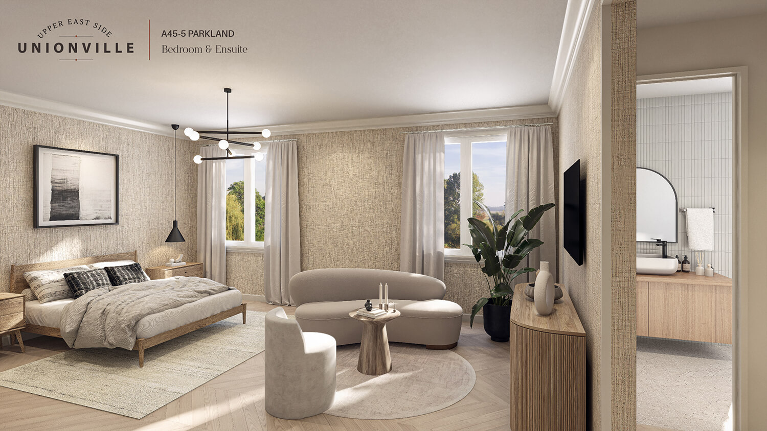 Upper East — interior rendering