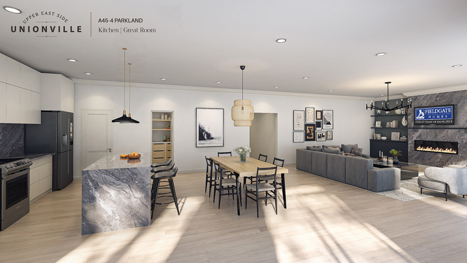 Upper East — interior rendering
