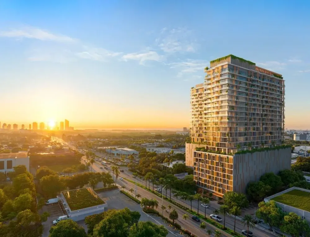 RESIDENCES @ NOMI — aerial rendering