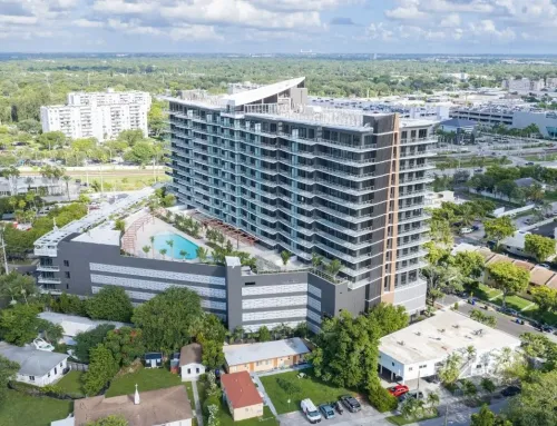 RESIDENCES @ NOMI — aerial rendering