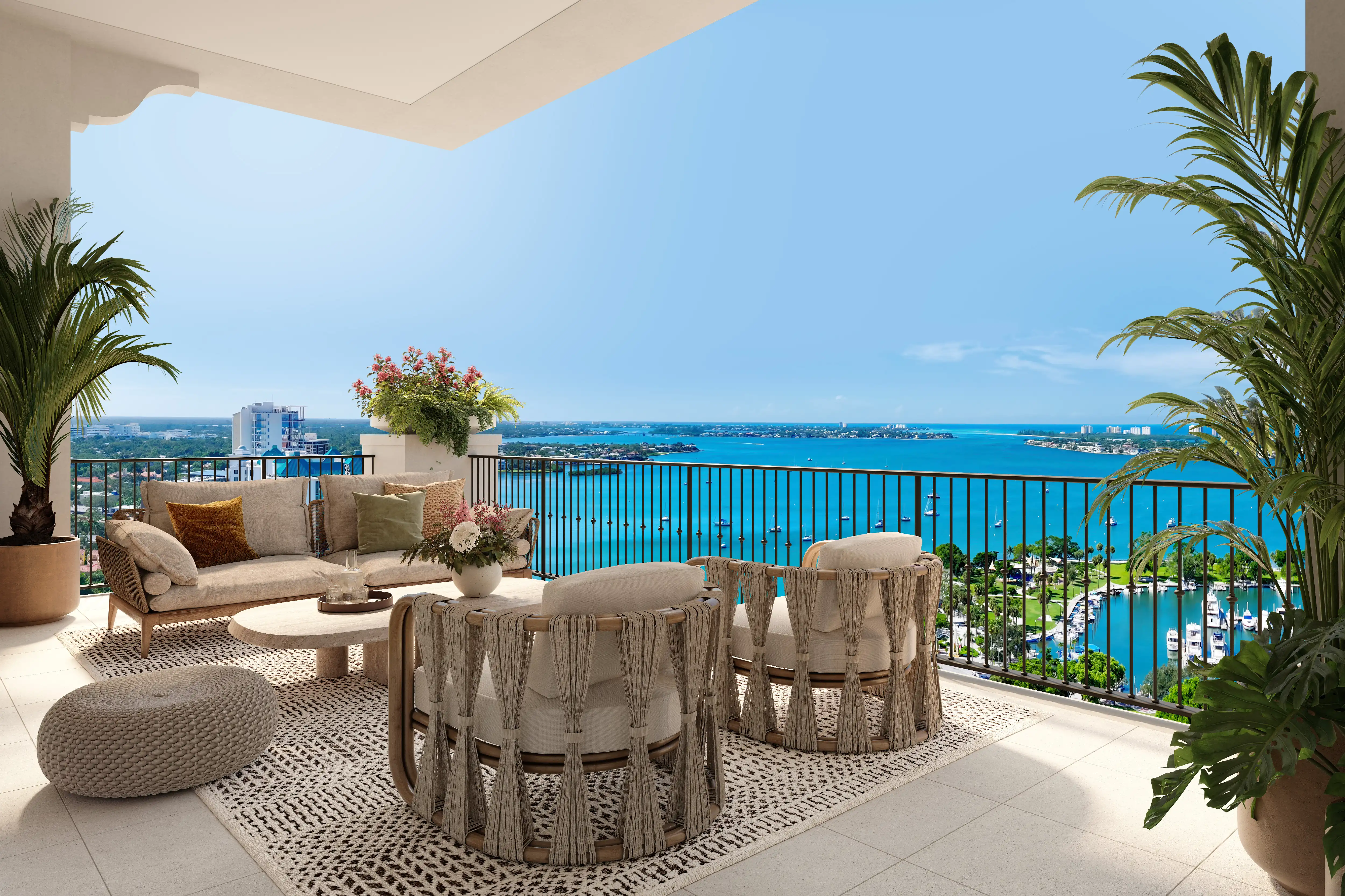 Mira Mar Residences — interior rendering