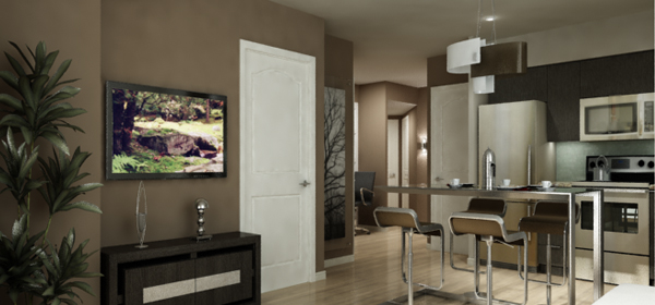 The Palm Condominium Residences — interior rendering