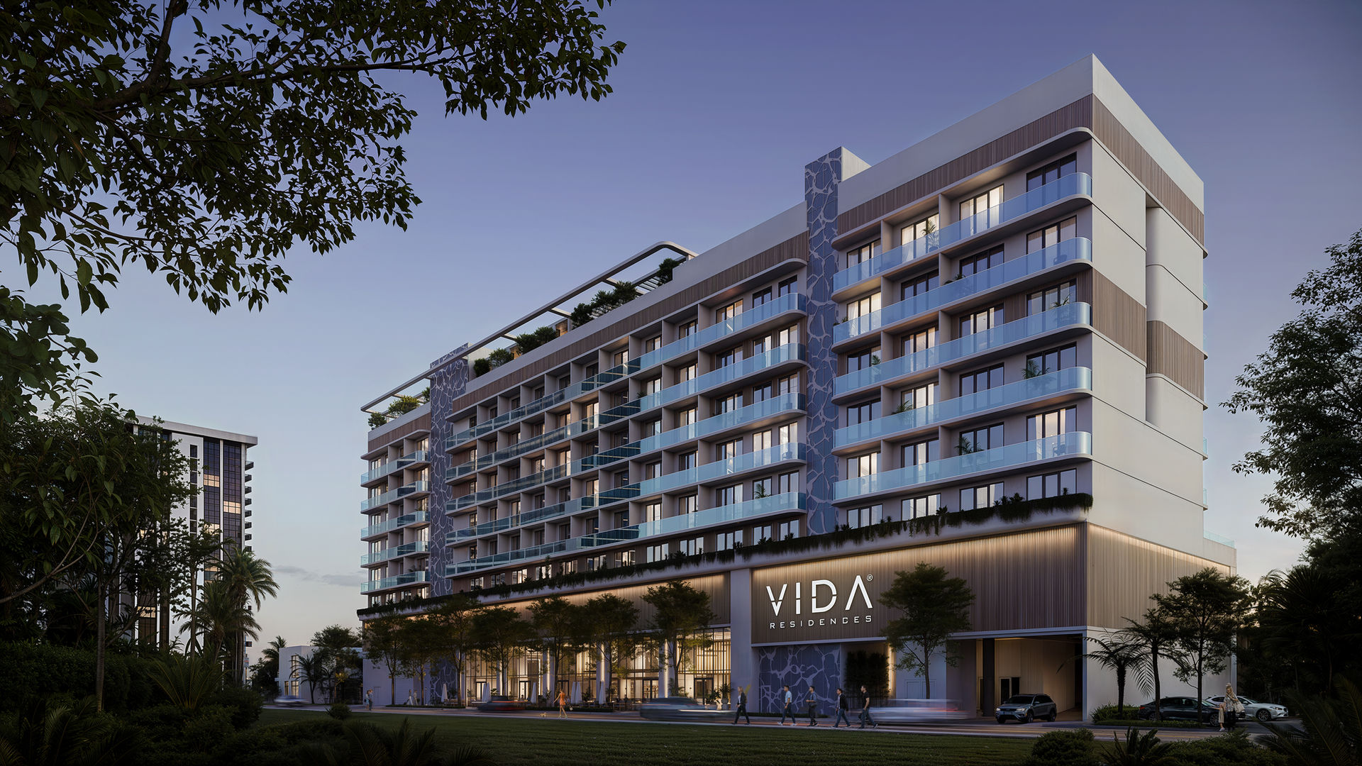 Vida Residences — exterior rendering