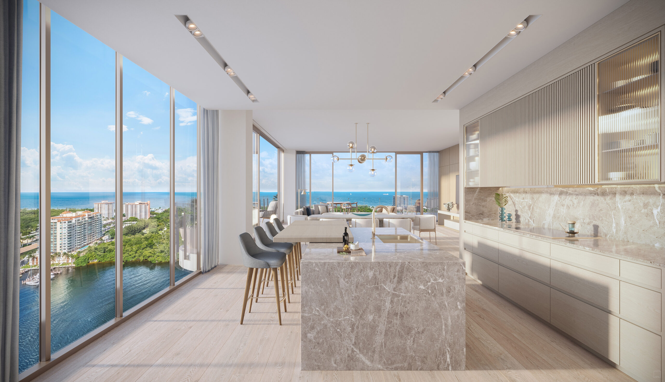 Sage Intracoastal — interior rendering