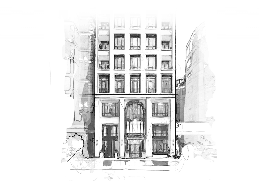 89 Avenue Yorkville — exterior rendering