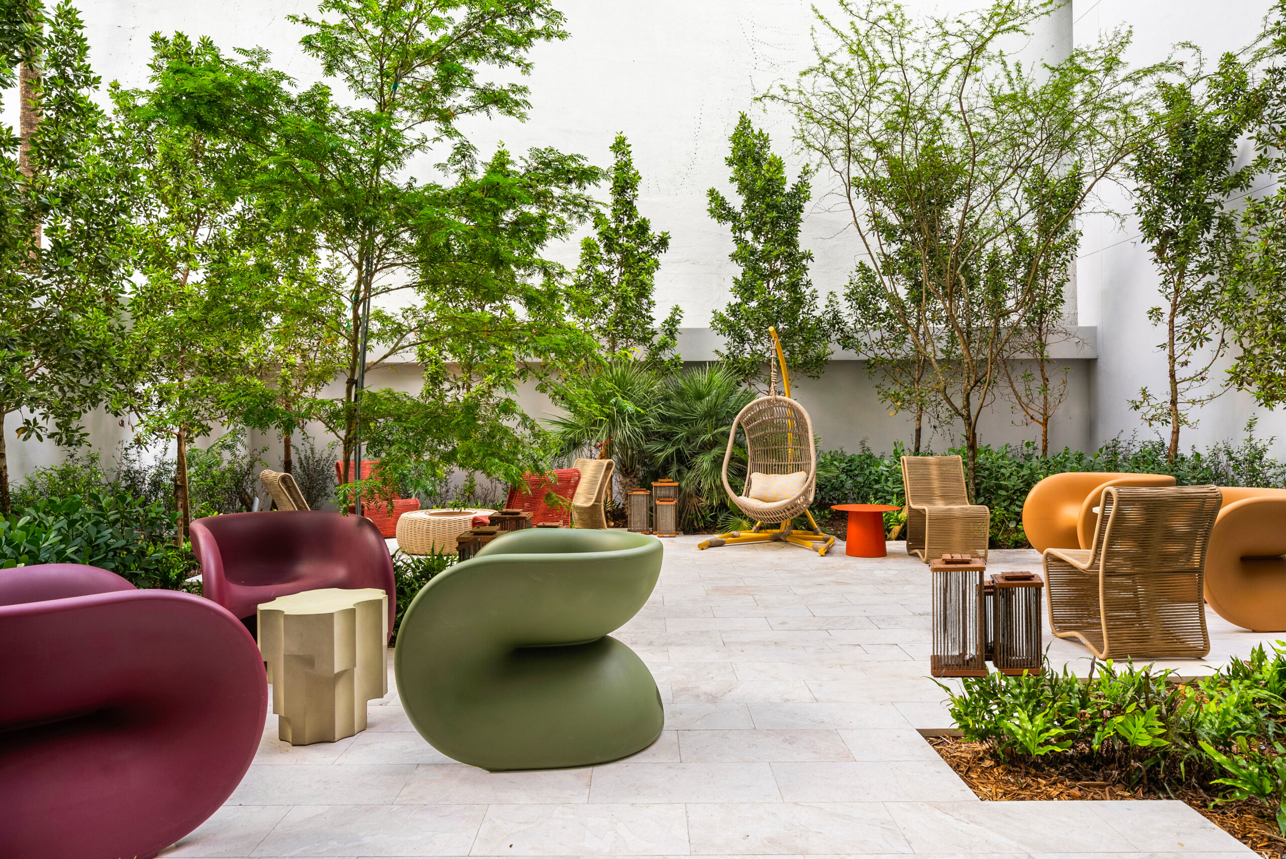 Inside Domus Brickell Park — lifestyle amenity