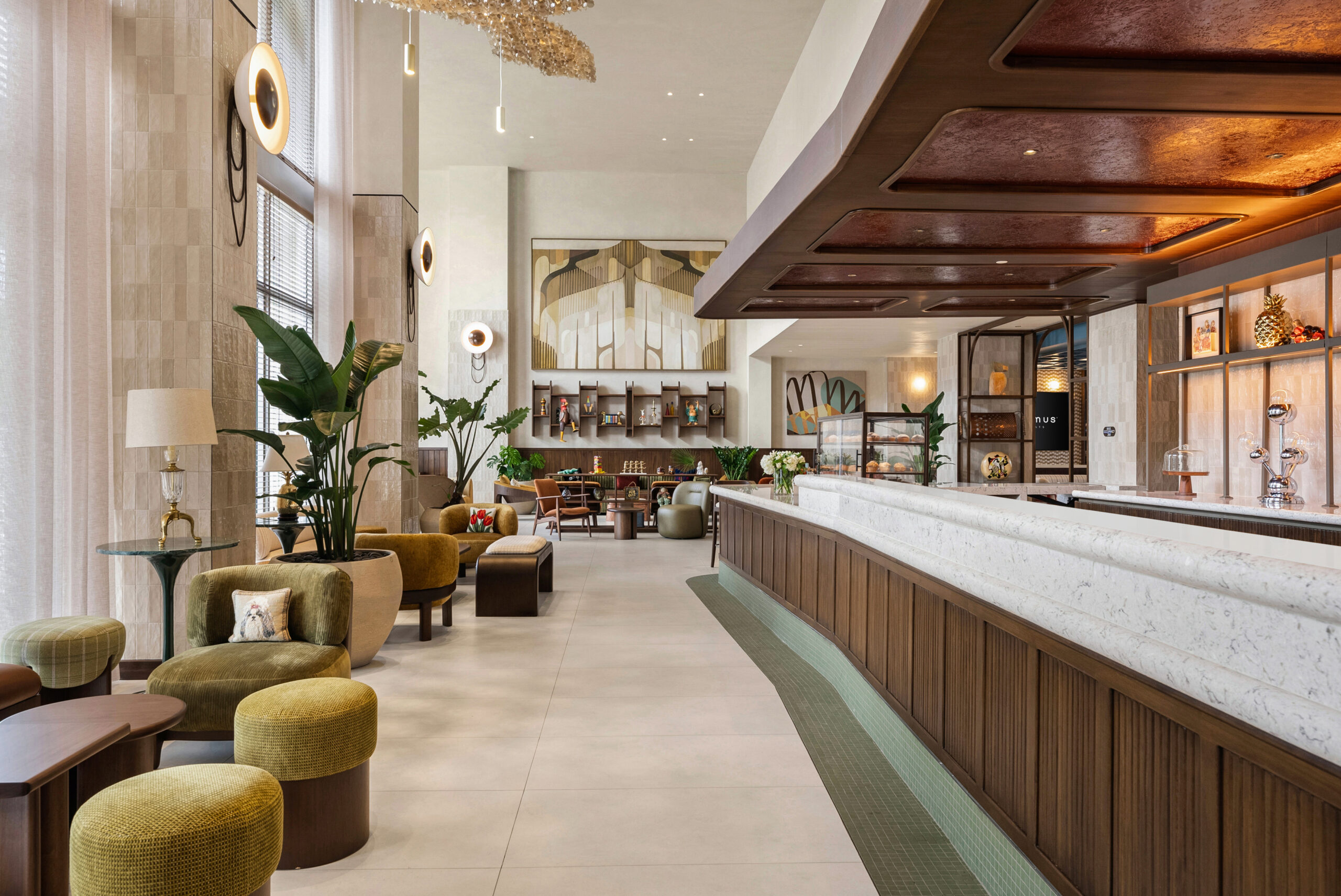 Inside Domus Brickell Park — lifestyle amenity