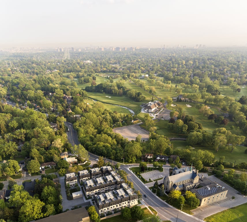 Burnhamthorpe Road — aerial rendering