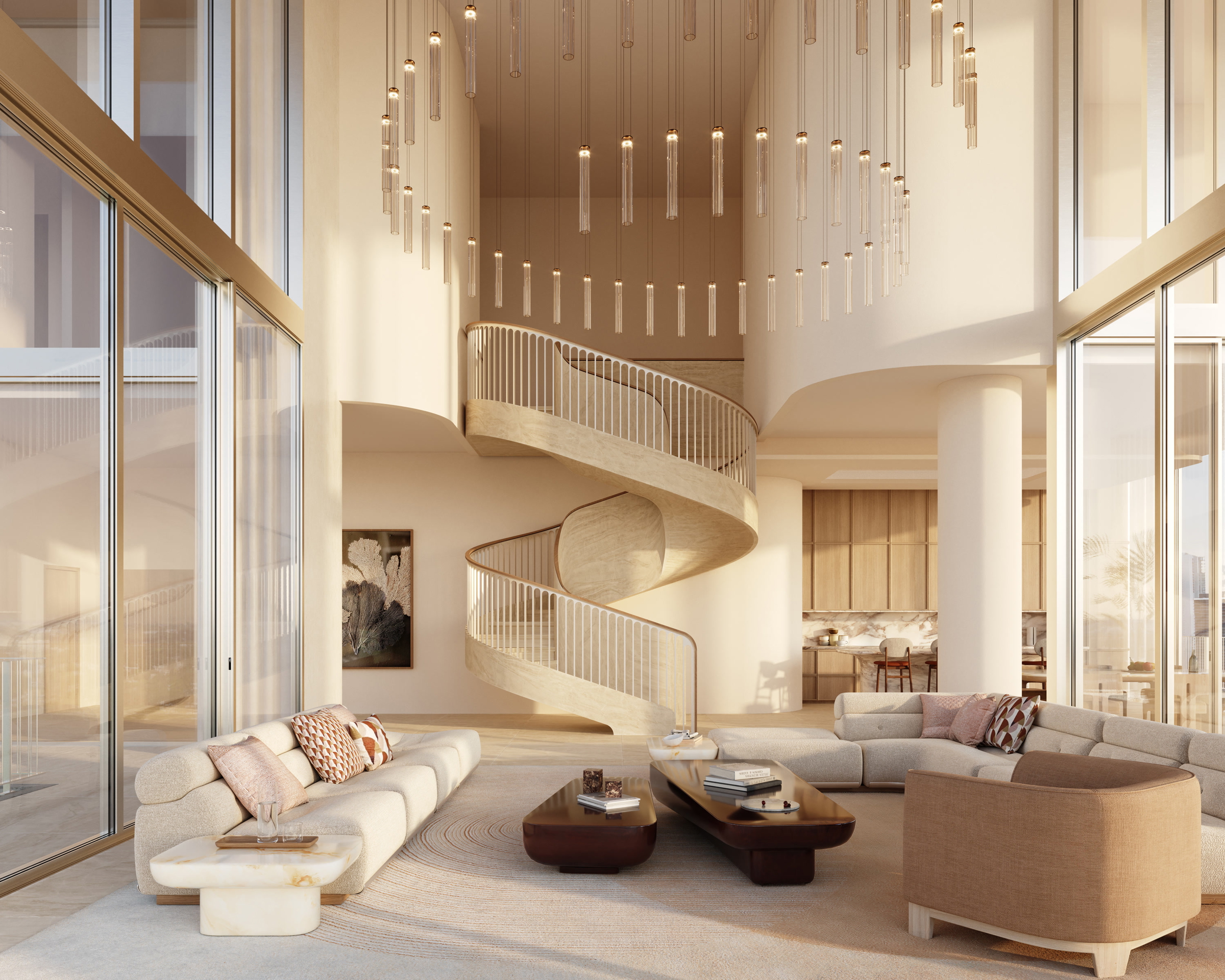 Fouquet — interior rendering