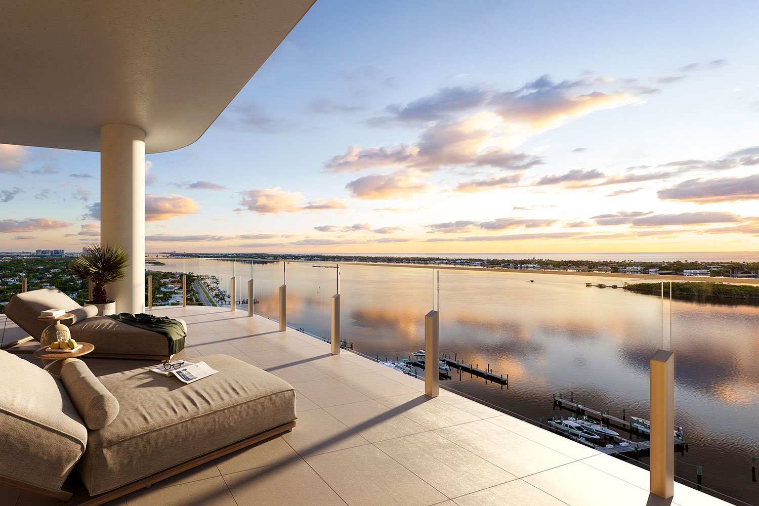 Maison d'Or — interior rendering
