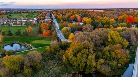 Laurel Creek — aerial rendering