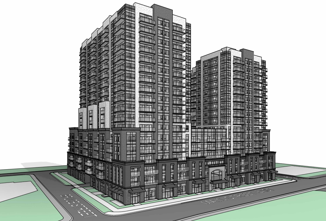 388 Main Street East Condos — exterior rendering