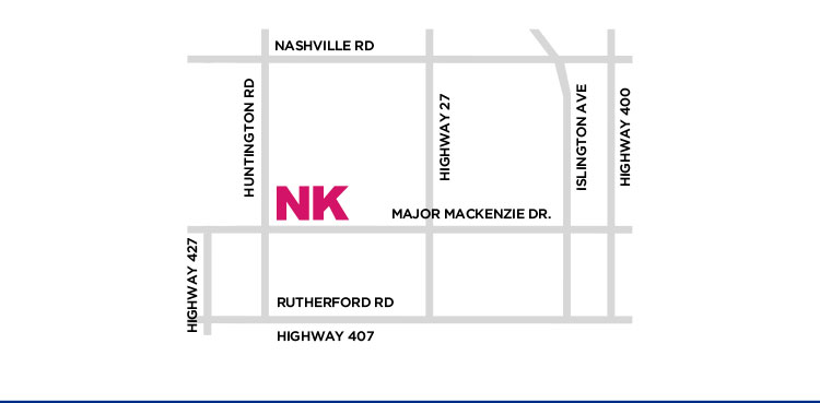 New Kleinburg — site map
