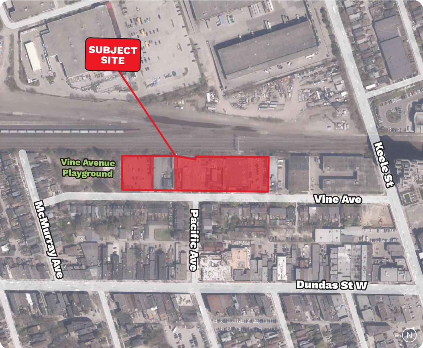 108 Vine Avenue Condos — site map