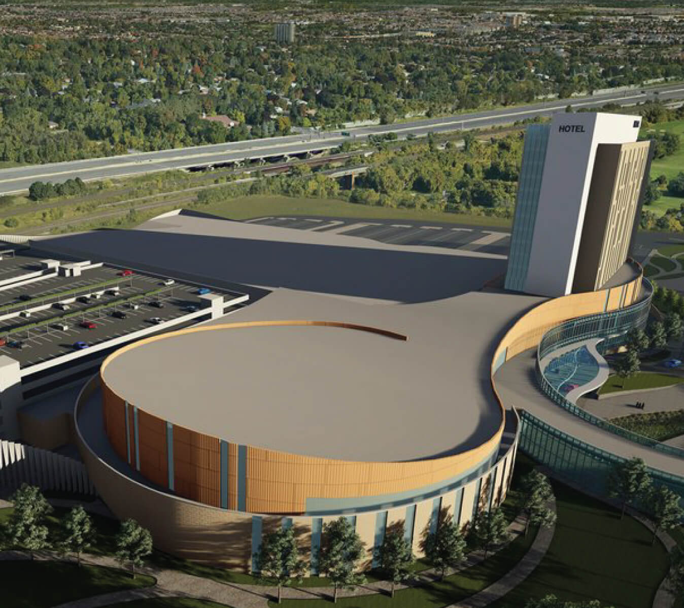Pickering/Seatonville — aerial rendering