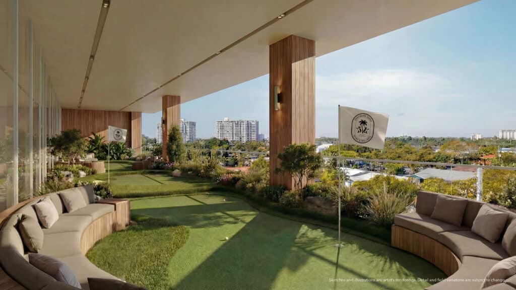 Sport & Wellness Residences — interior rendering