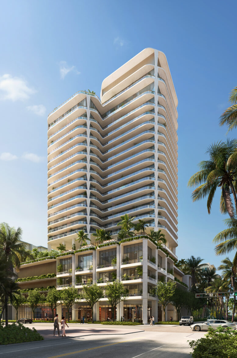 Banyan Tree Residences — exterior rendering